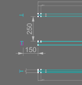 Dwg Distance 예시